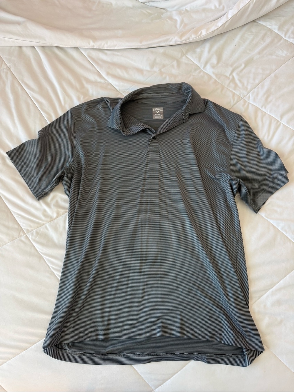 Callaway Dark Gray Men's Golf Polo